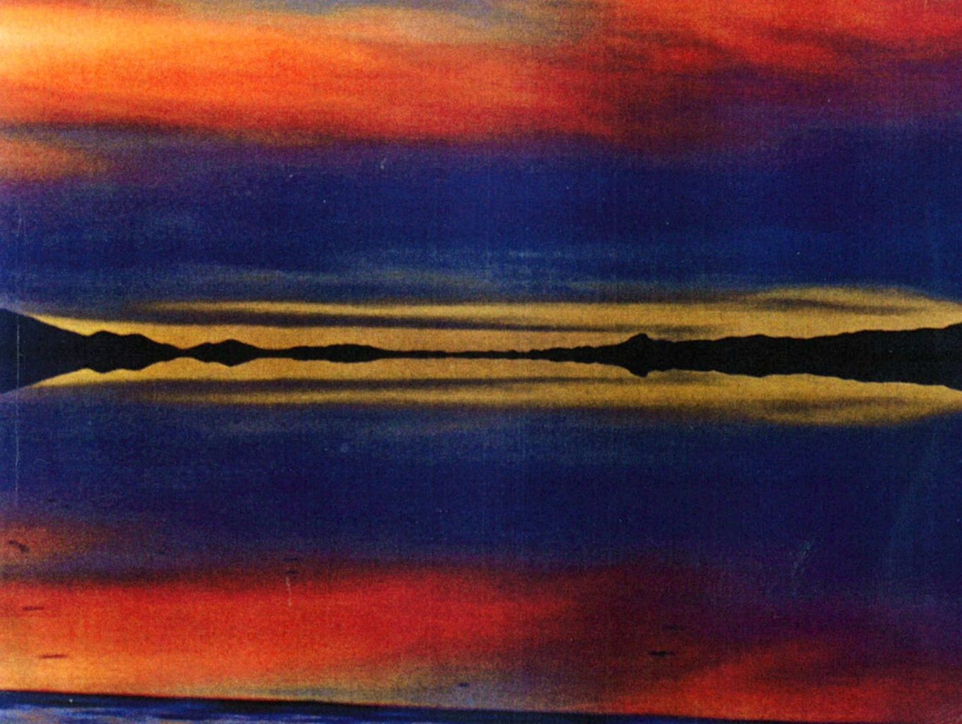 Bild 23 Fluss Wolken Landschaft