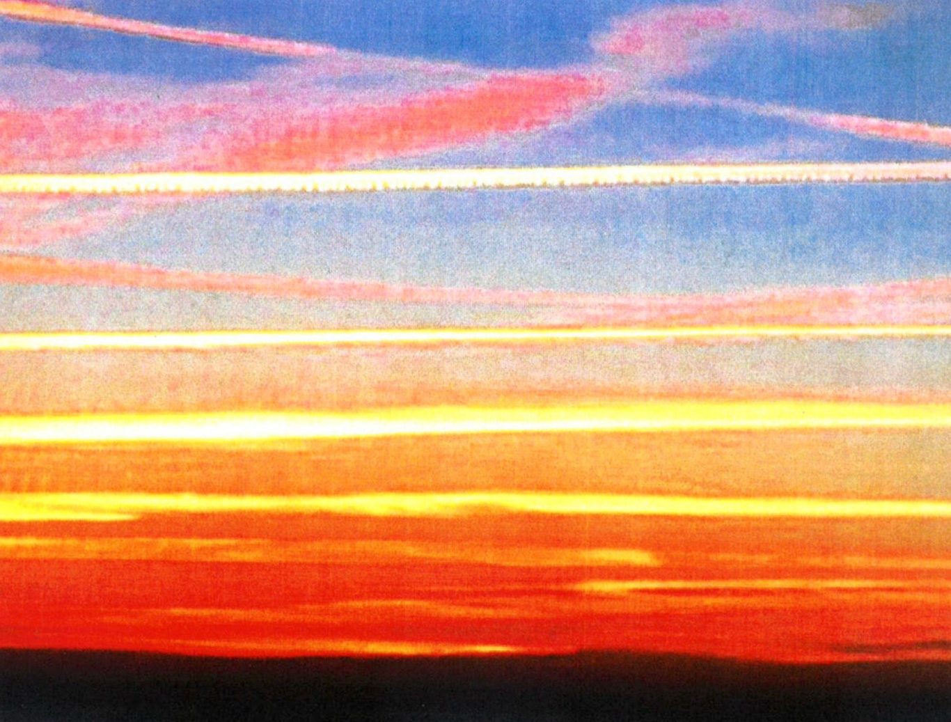 Bild 11 Fluss Wolken Landschaft